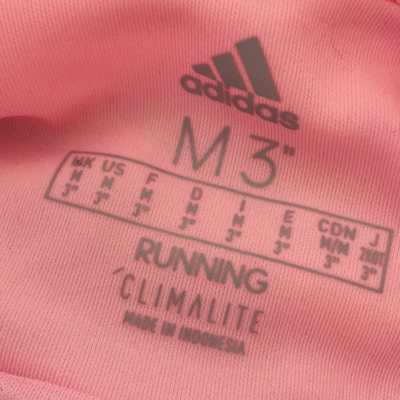 NWT Ladies ADIDAS Running Shorts Grey & Pink XS - Picture 6 of 6